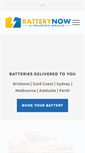 Mobile Screenshot of batterynow.com.au